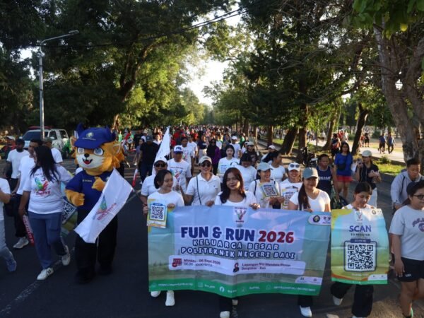 Fun & Run OnePNB 2026 di Renon Denpasar