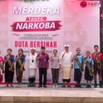 Rasniathi Adi Arnawa menghadiri program Merdeka Tanpa Narkoba di Kuta Utara
