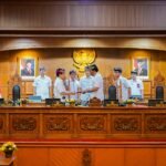 Bupati Badung I Wayan Adi Arnawa dalam Rapat Paripurna DPRD Badung membahas perubahan KUA-PPAS 2026.