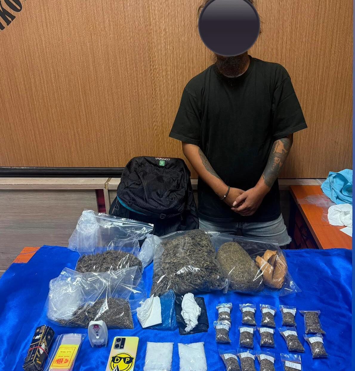 Polda Bali ungkap peredaran ganja dan sabu di Jimbaran