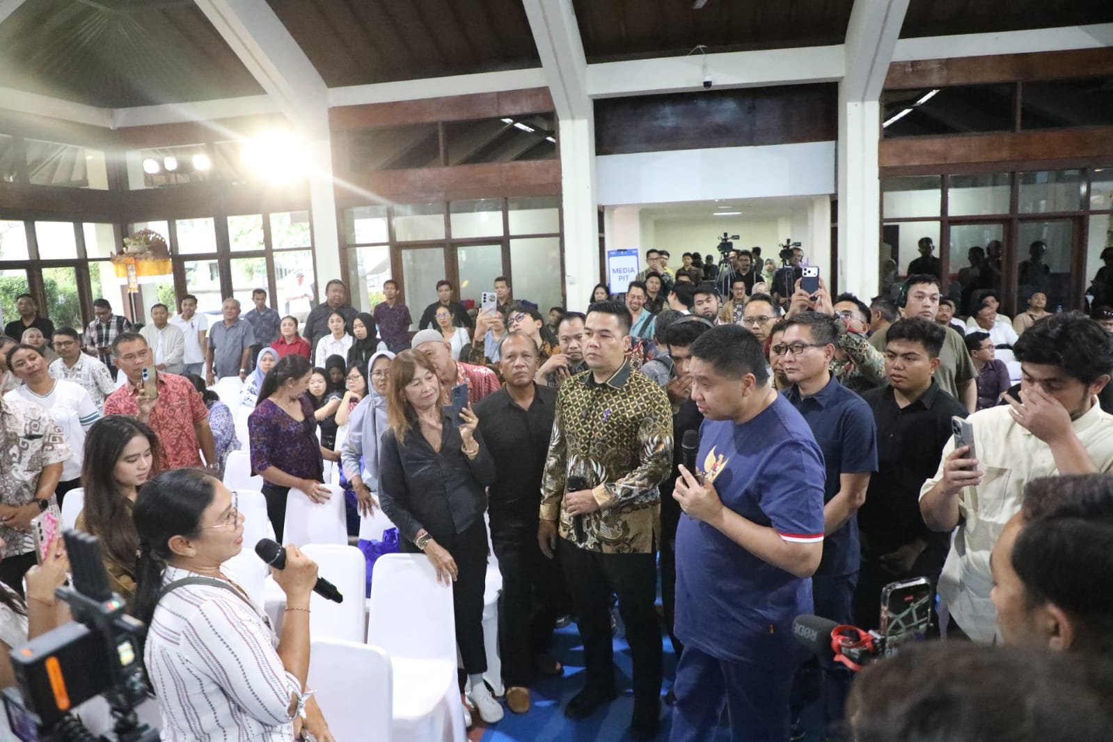 Wakapolda Bali I Made Astawa menghadiri kunjungan kerja Menteri PKP di Denpasar