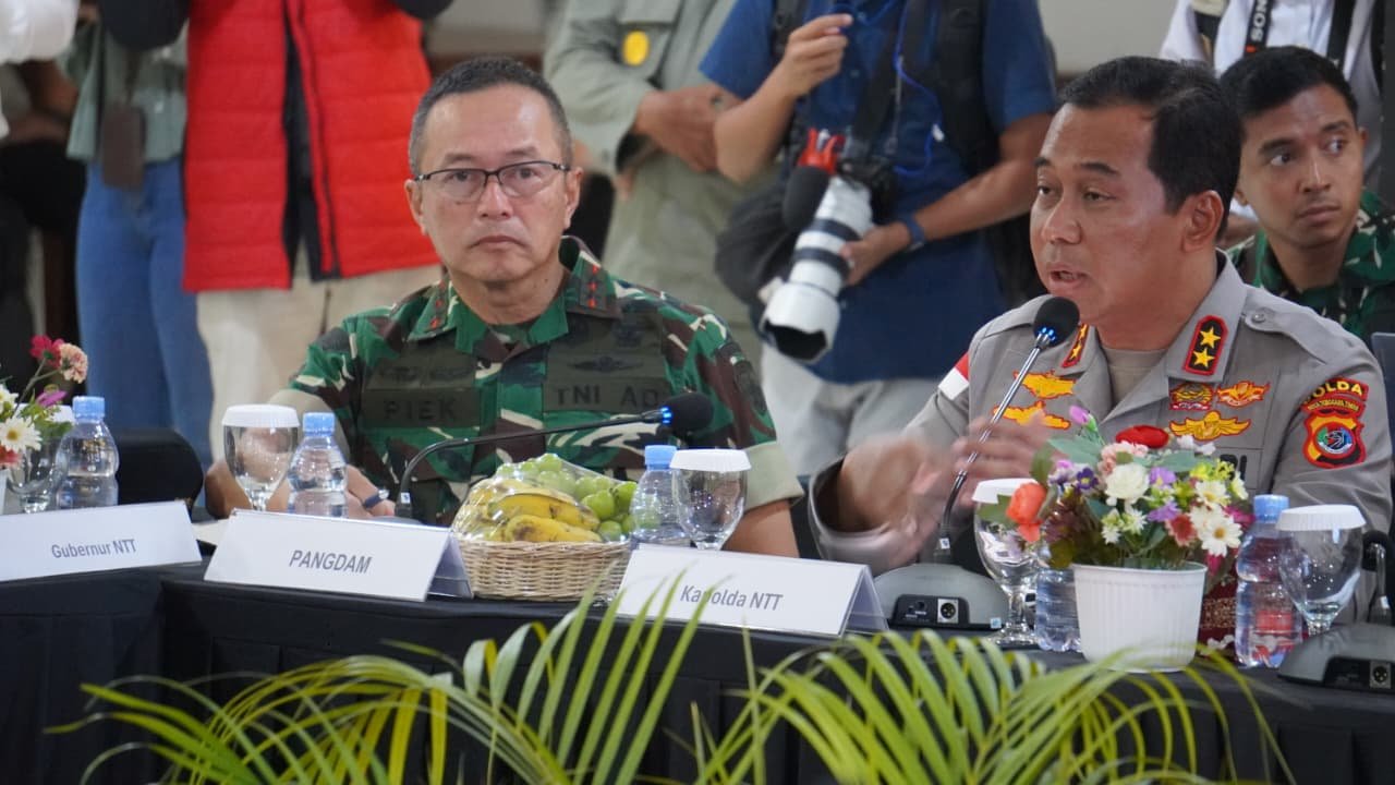 Pangdam IX/Udayana memimpin rakor penanggulangan gempa Flores