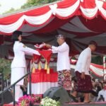 Gubernur Koster memimpin upacara HUT RI ke-81 di Denpasar