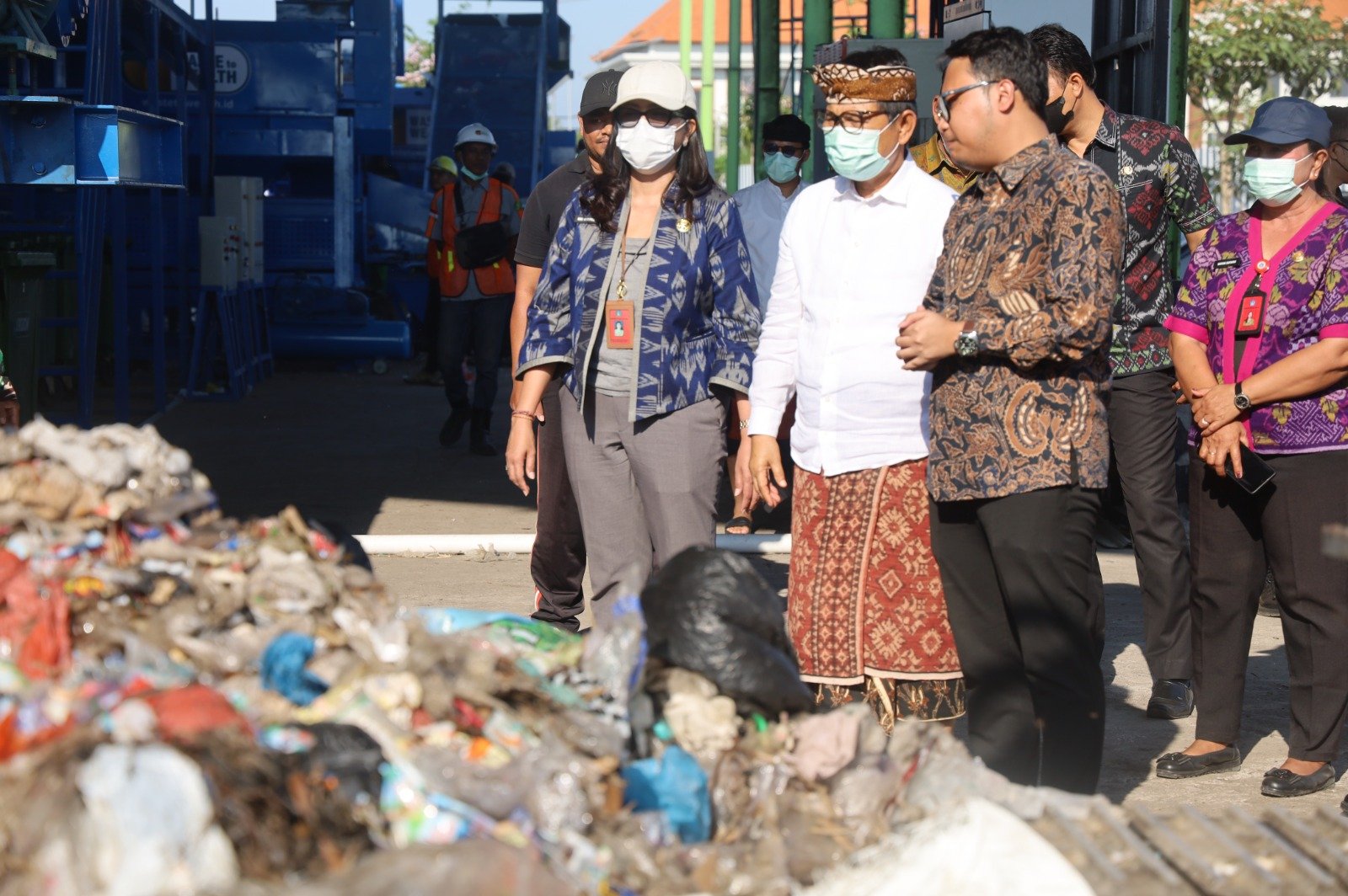 Pengujian mesin RDF di TPST Mengwitani Badung