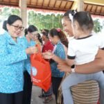 Aksi Sosial TP PKK Bali di Kabupaten Klungkung