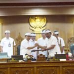 Bupati Badung I Wayan Adi Arnawa dalam Rapat Paripurna DPRD Badung