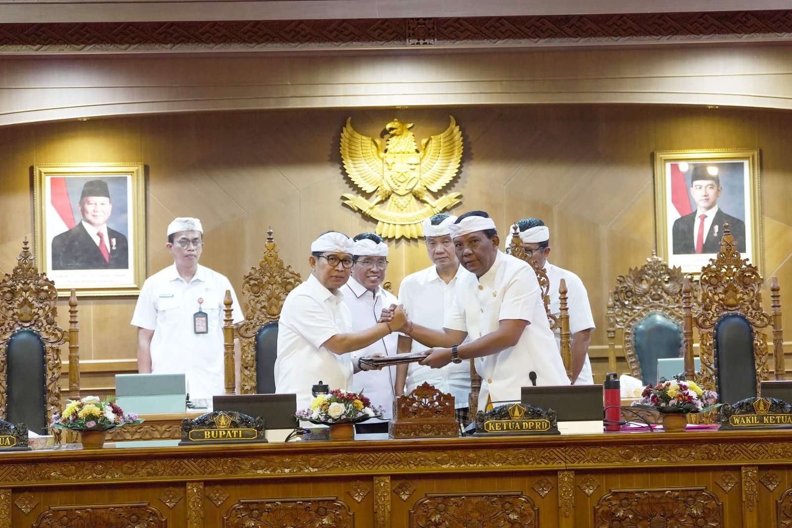 Bupati Badung I Wayan Adi Arnawa dalam Rapat Paripurna DPRD Badung