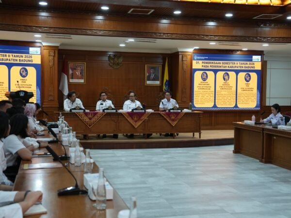 Tim BPK RI Bali mengikuti pemeriksaan kepatuhan Pemkab Badung.