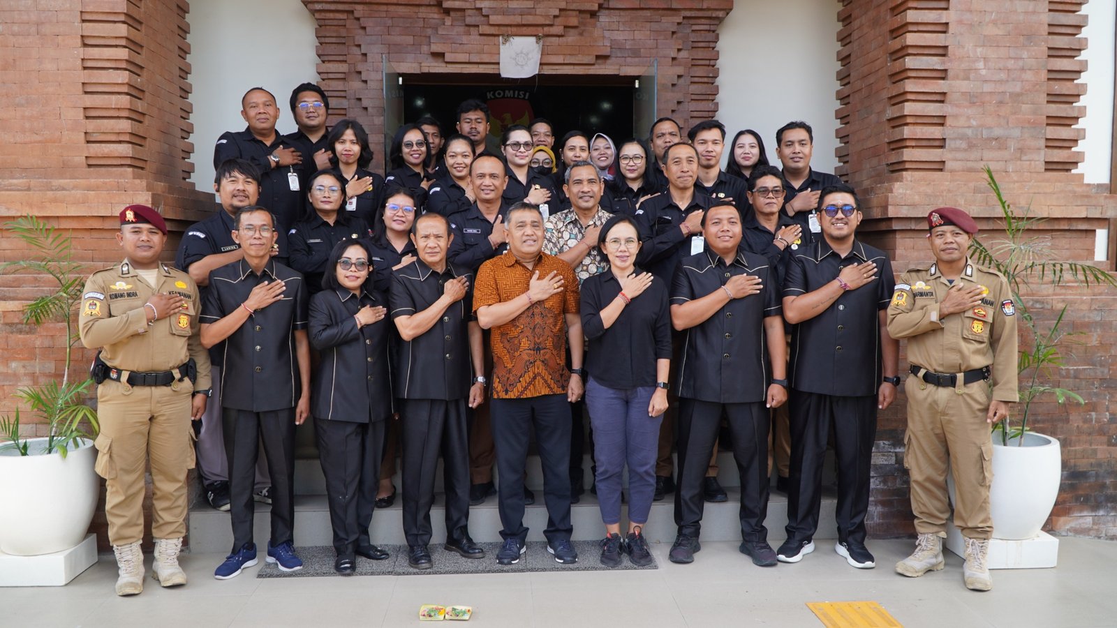 KPU Bali dampingi KPU Badung dalam evaluasi menuju WBK.