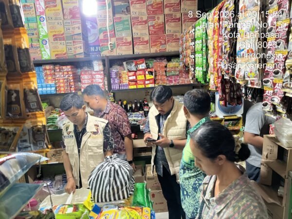 DenpasarSatgas Pangan Polda Bali mengecek harga beras