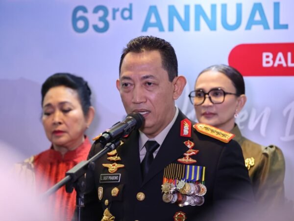 Kapolri Listyo Sigit membuka IAWP ke-63 di Bali