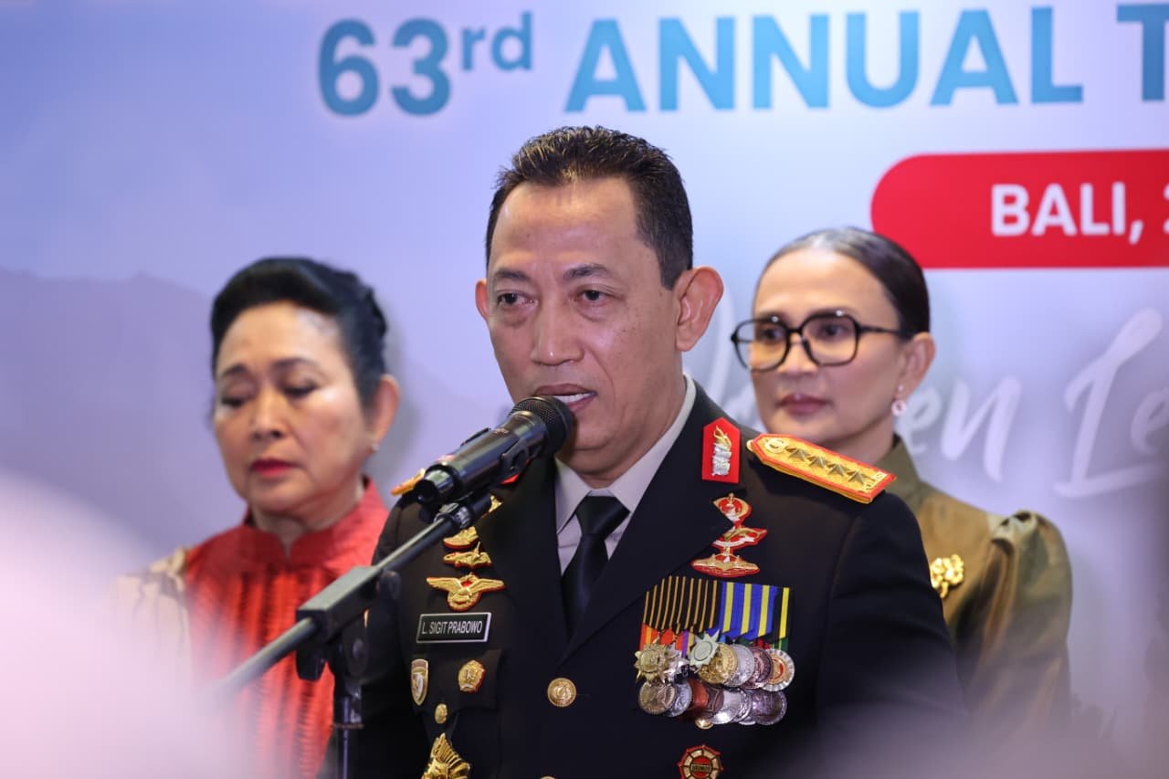 Kapolri Listyo Sigit membuka IAWP ke-63 di Bali