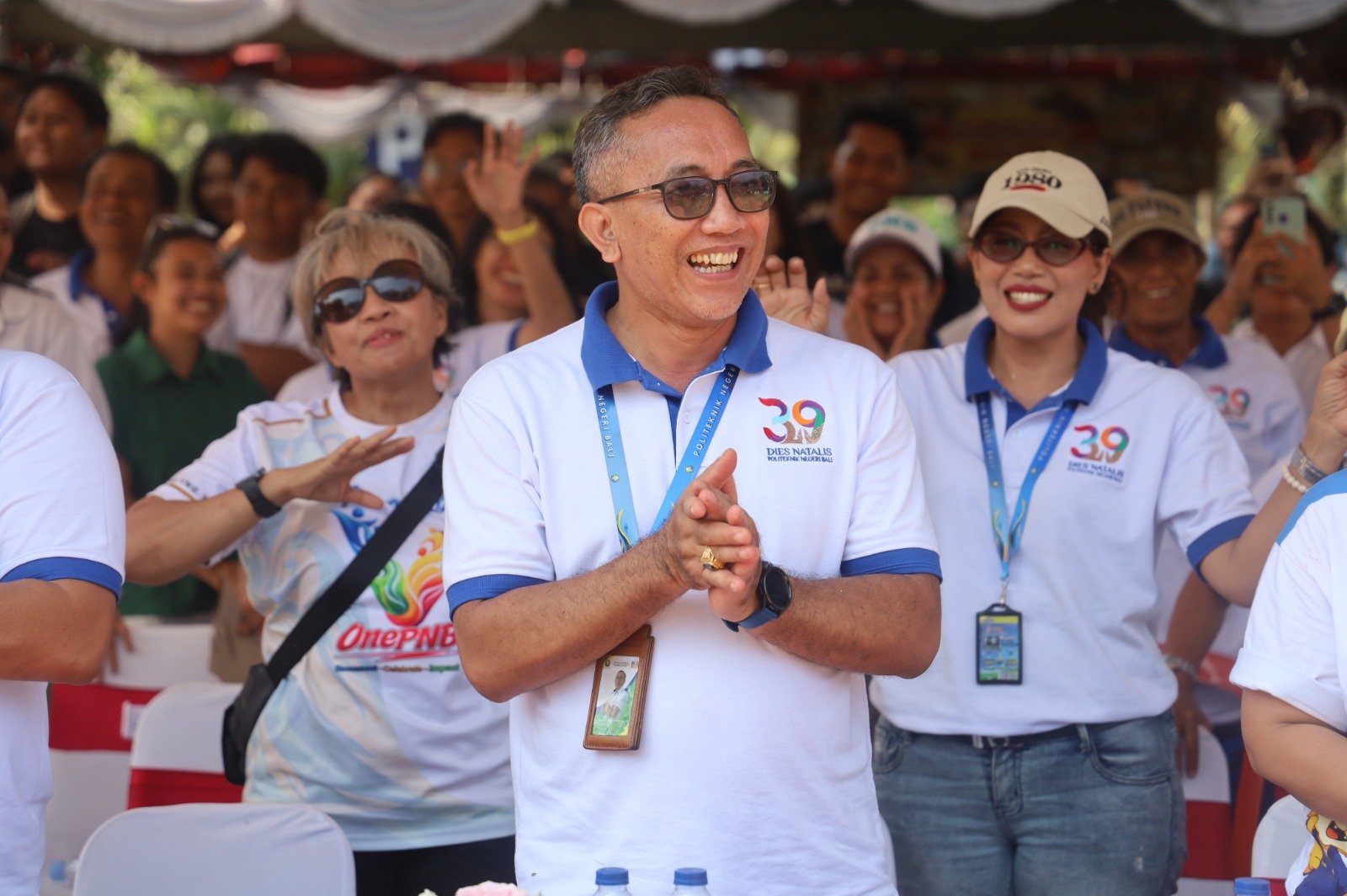 Direktur Politeknik Negeri Bali dalam peringatan Dies Natalis ke-39 PNB.