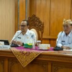 Wakil Bupati Badung Bagus Alit Sucipta memimpin rapat koordinasi TPPS untuk validasi data stunting.