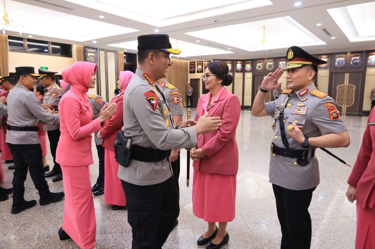 Irjen Pol Pasma Royce resmi menjabat Kapolda Bali dalam sertijab di Mabes Polri.